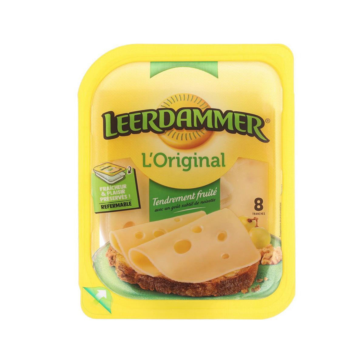 LEERDAMMER Sliced Cheese - Original (200g)