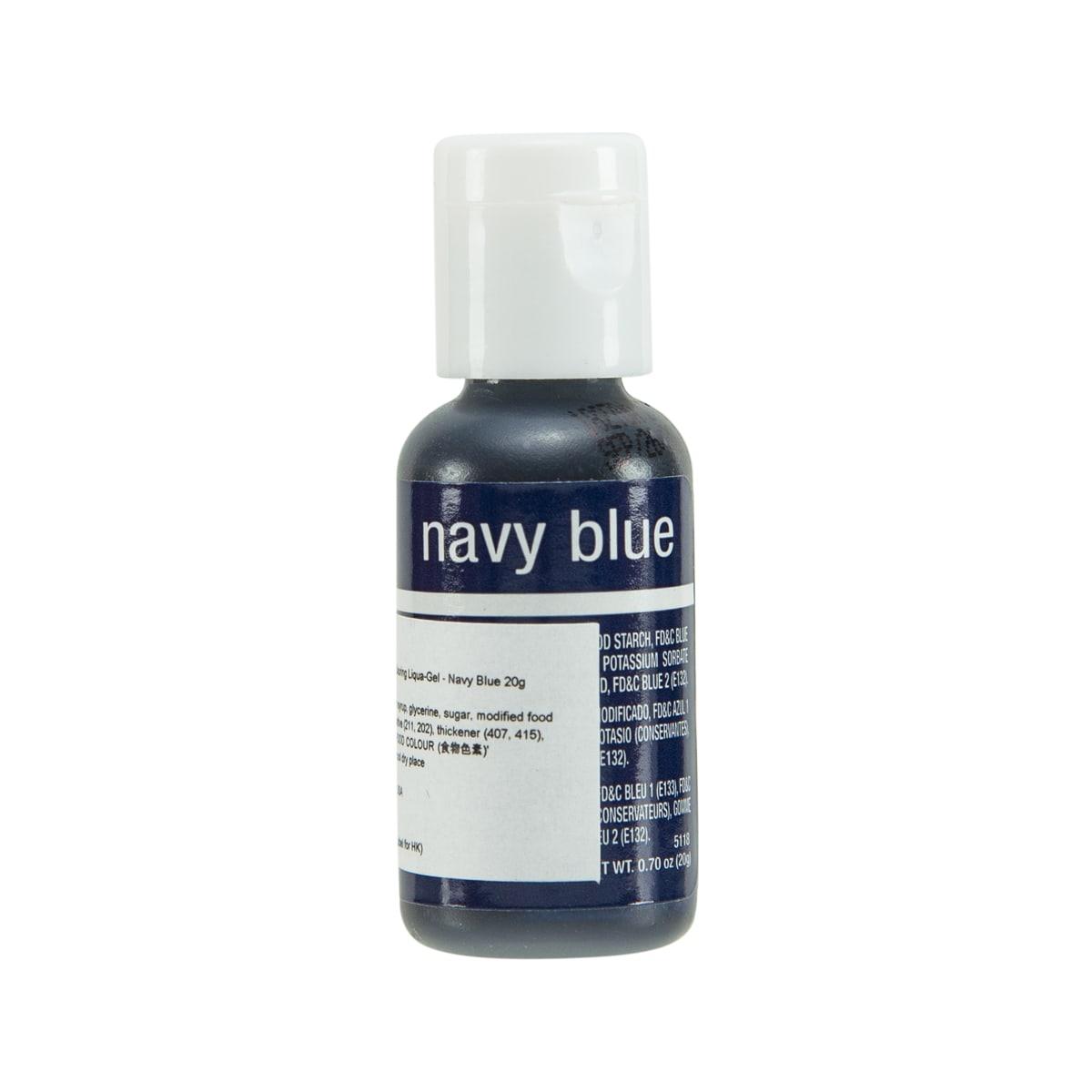 CHEFMASTER Food Coloring Liqua-Gel - Navy Blue (20g)