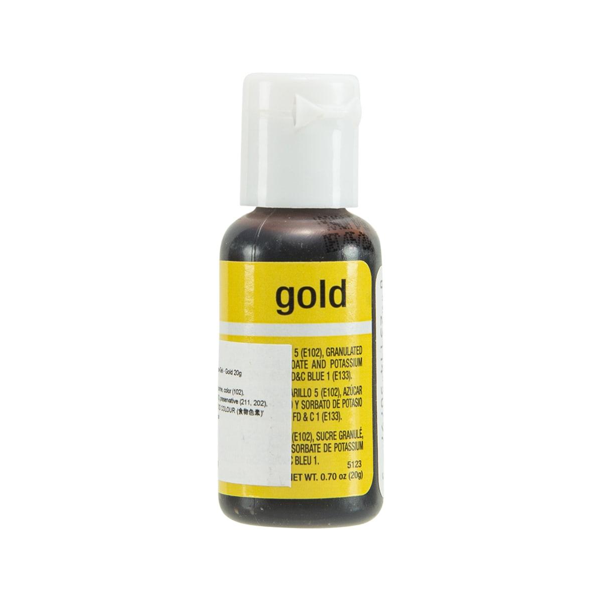 CHEFMASTER Food Coloring Liqua-Gel - Gold (20g)