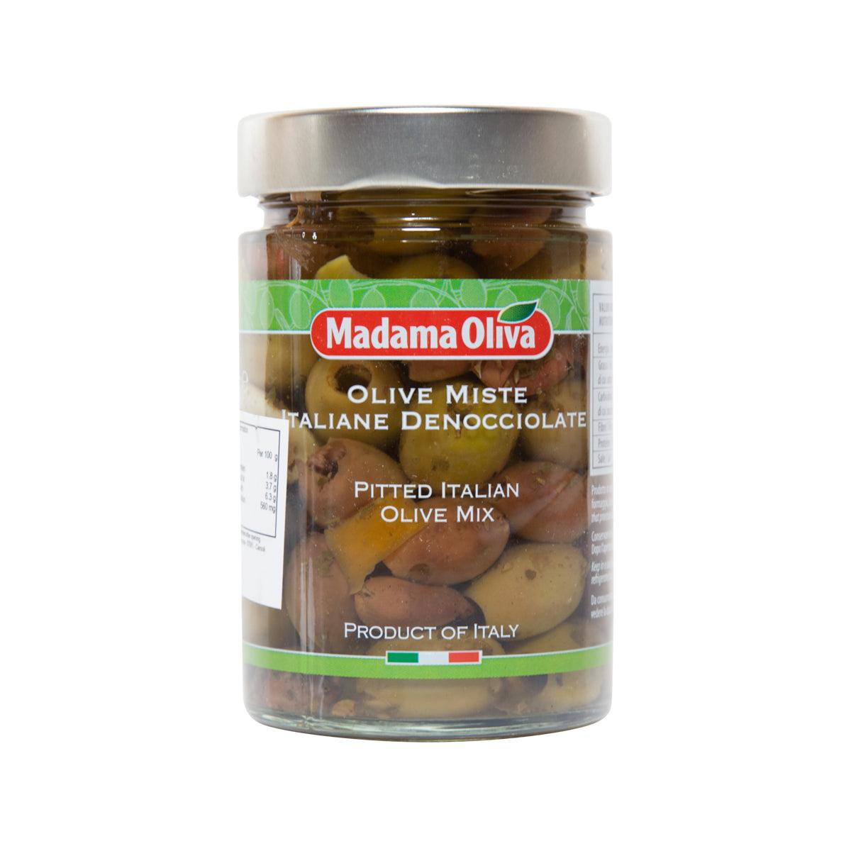 MADAMA OLIVA Pitted Italian Olive Mix (290g)