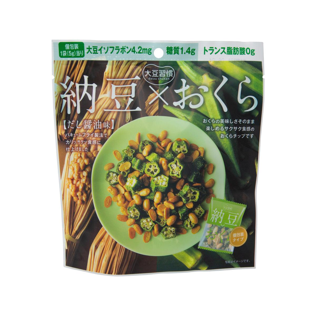 MDH Dried Natto & Okra Snack (6pack)