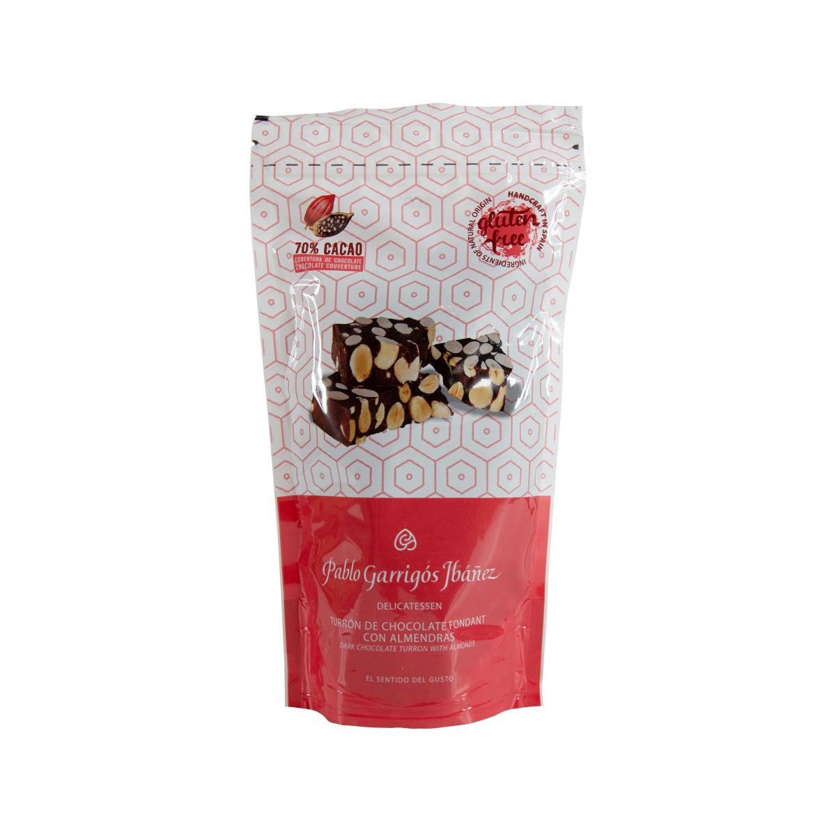 PABLO GARRIGOS IBANEZ Dark Chocolate Turron with Almond (100g)