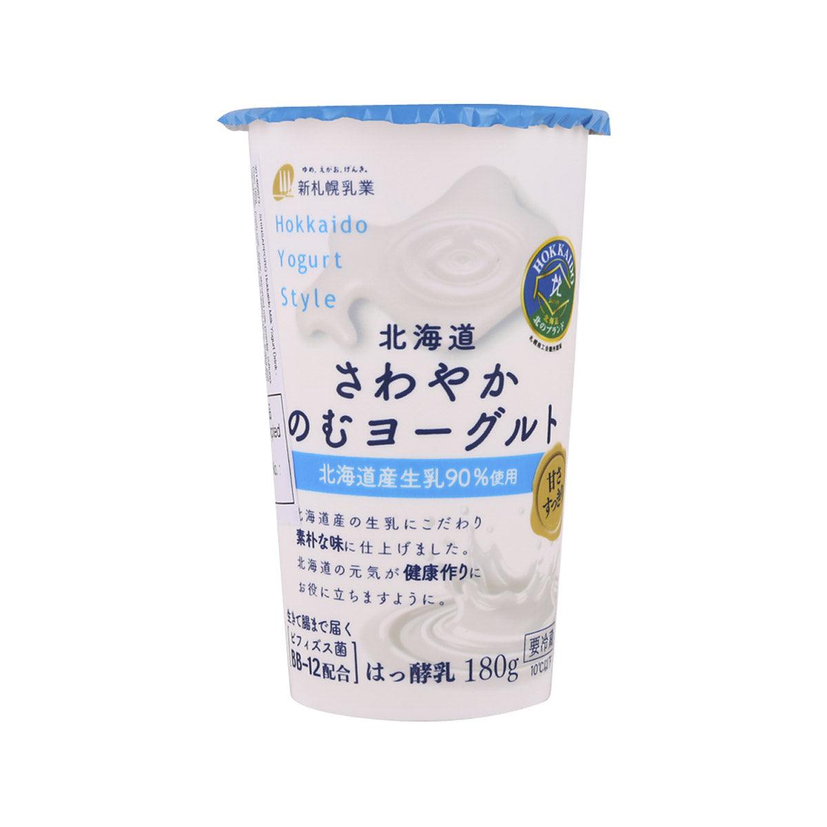 SHINSAPPORO Hokkaido Milk Yogurt Drink - Plain (180g)