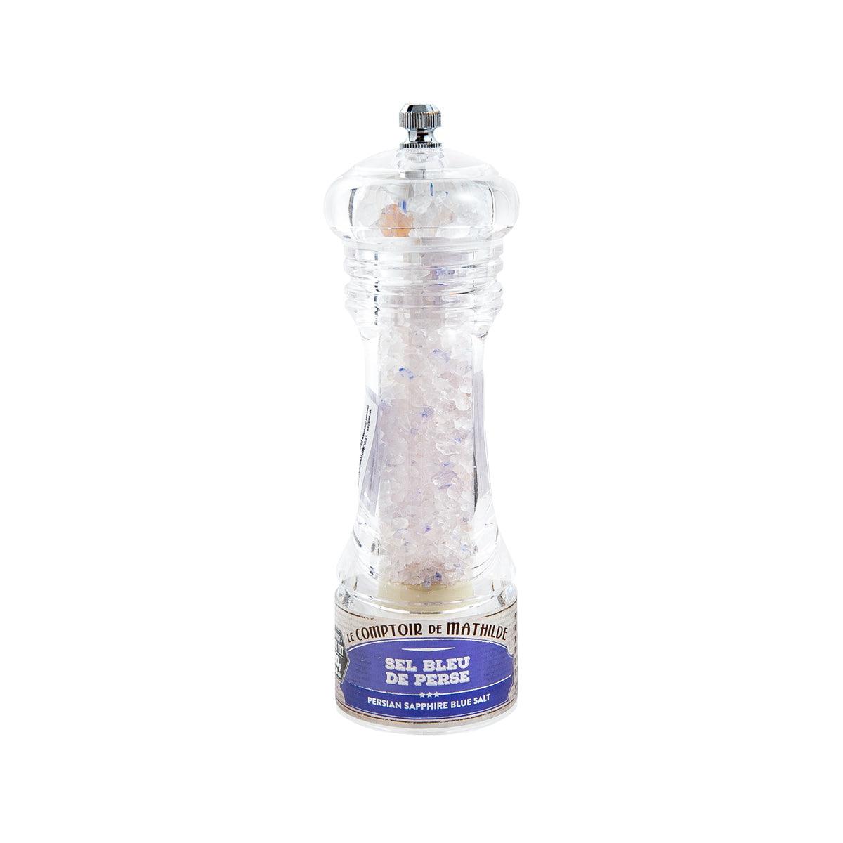 LECOMPTOIRDEMATHILDE Persian Sapphire Blue Salt with Grinder (50g)