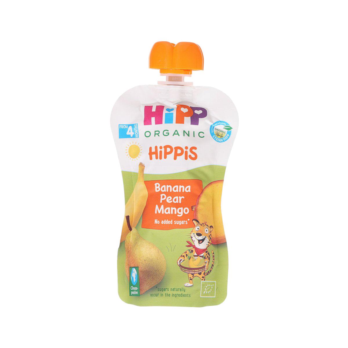 HIPP Organic Fruit Preparation - Banana Pear Mango (100g)