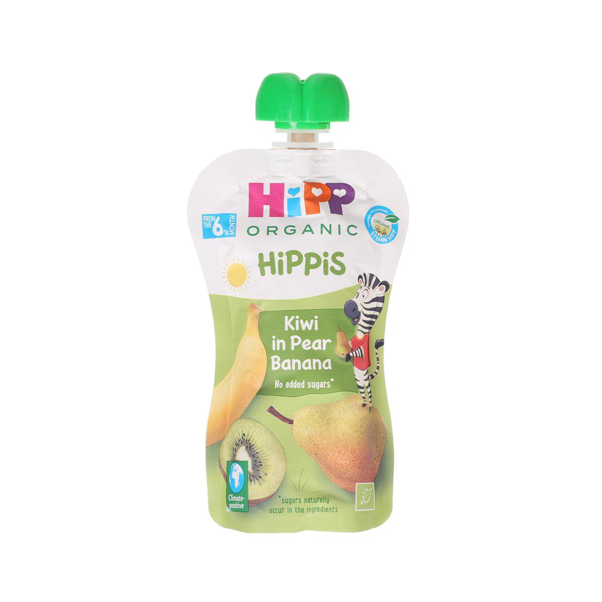 HIPP Organic Fruit Preparation - Kiwi in Pear Banana (100g)