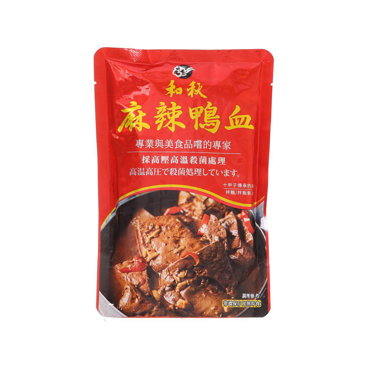 HEQIU Spicy Duck Blood (450g)