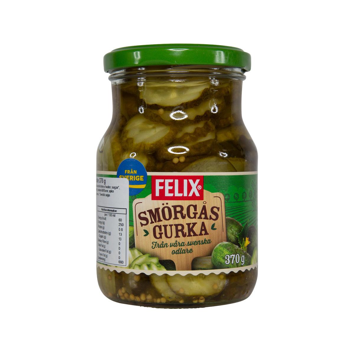 FELIX Sliced Dill Pickle (370g)