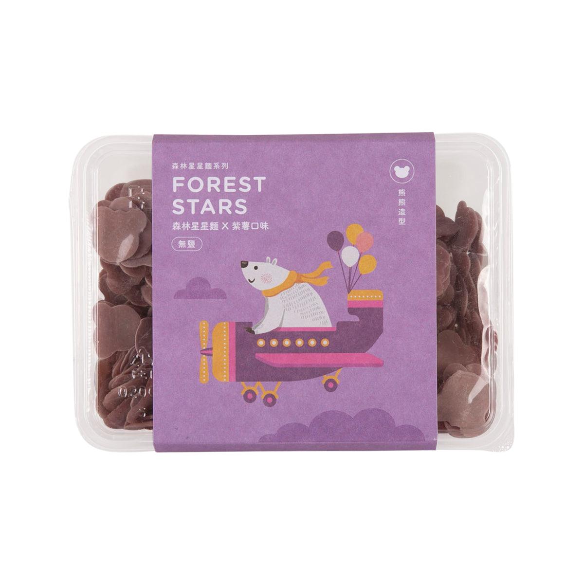 FOREST NOODLE Forest Stars Noodles - Purple Sweet Potato (200g)