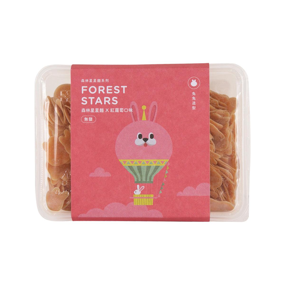 FOREST NOODLE Forest Stars Noodles - Carrot (200g)