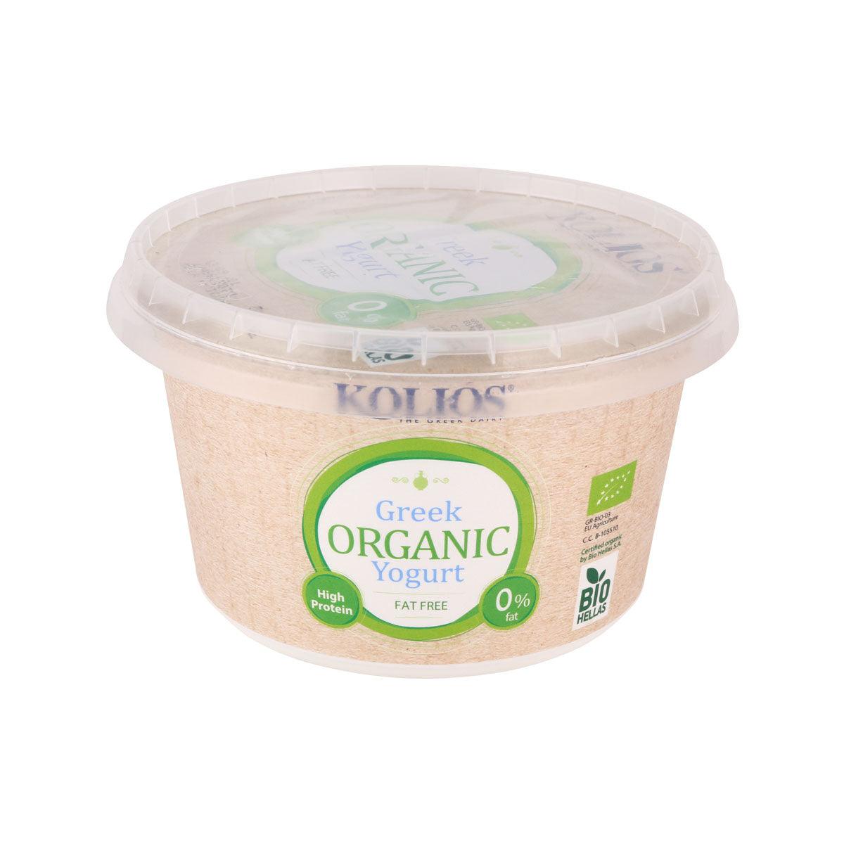 KOLIOS Organic Greek Yogurt - 0% Fat (500g)