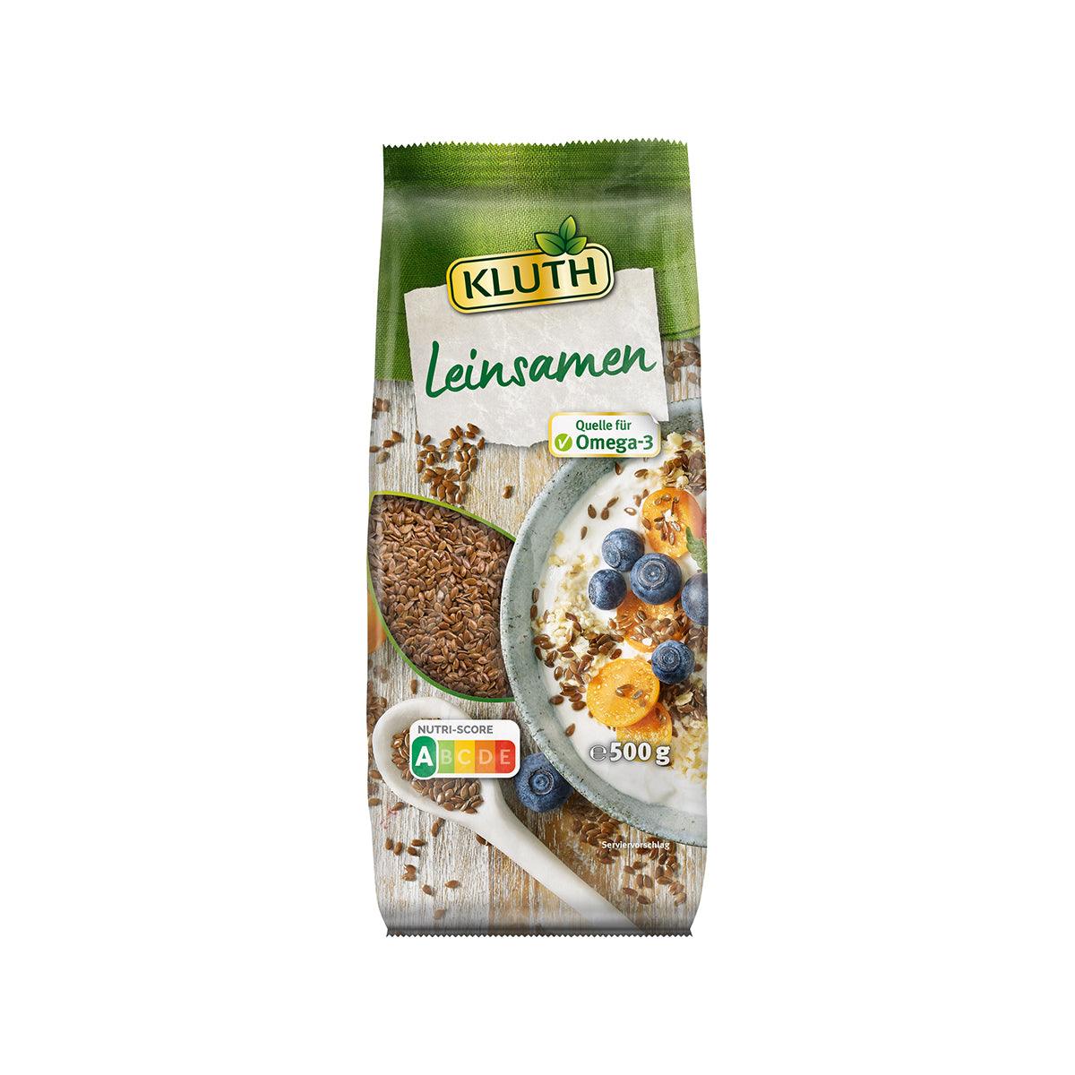 KLUTH Raw Linseeds / Flaxseeds (500g)