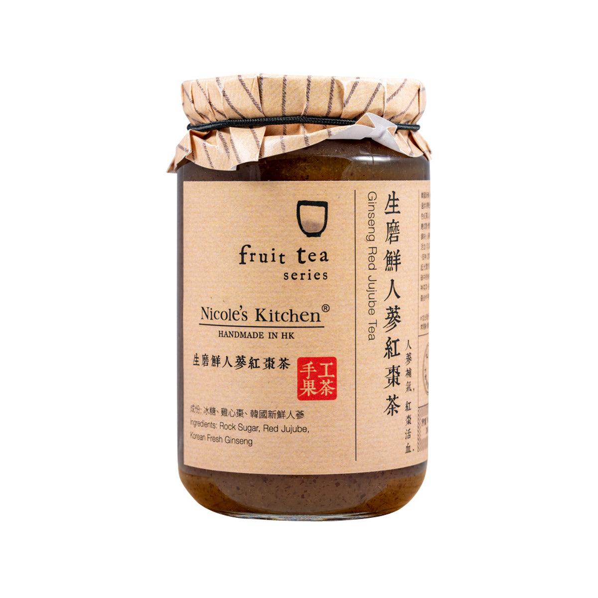 NICOLE'S KITCHEN Ginseng Red Jujube Tea (380g)
