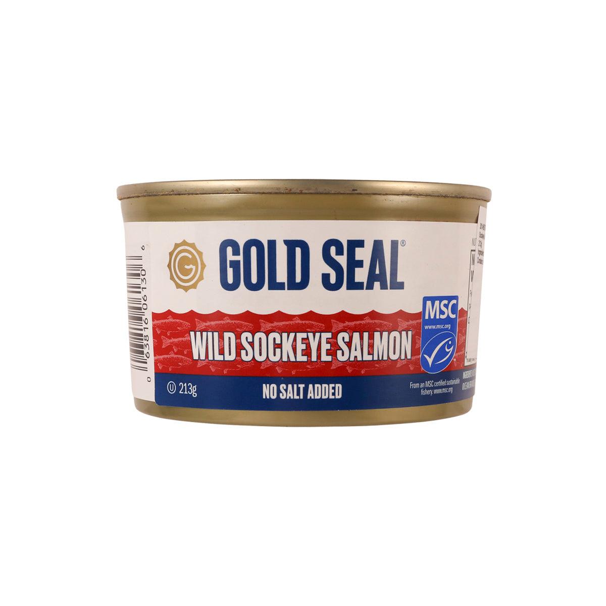 GOLD SEAL Wild Sockeye Salmon - No Salt Added (213g)