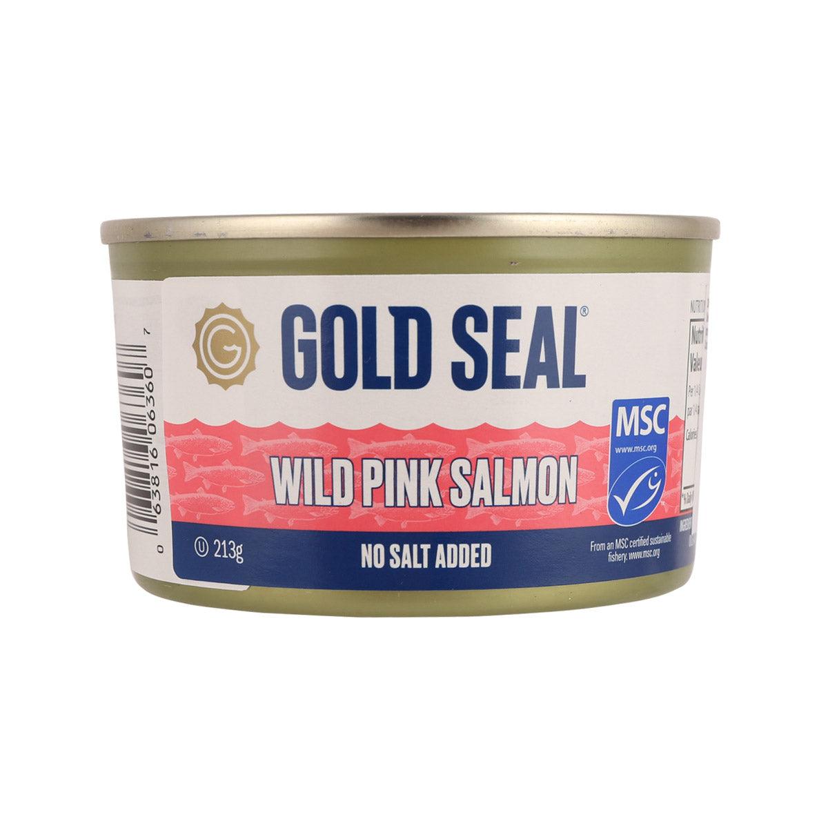 GOLD SEAL Wild Pink Salmon - No Salt Added (213g)