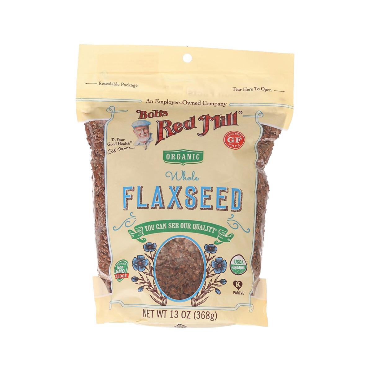 BOB'S RED MILL Organic Gluten Free Whole Flaxseed (368g)