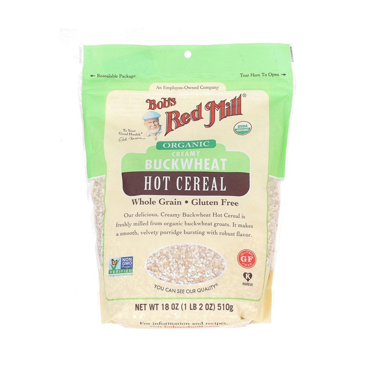 BOB'S RED MILL Organic Gluten Free Creamy Buckwheat Hot Cereal (510g)