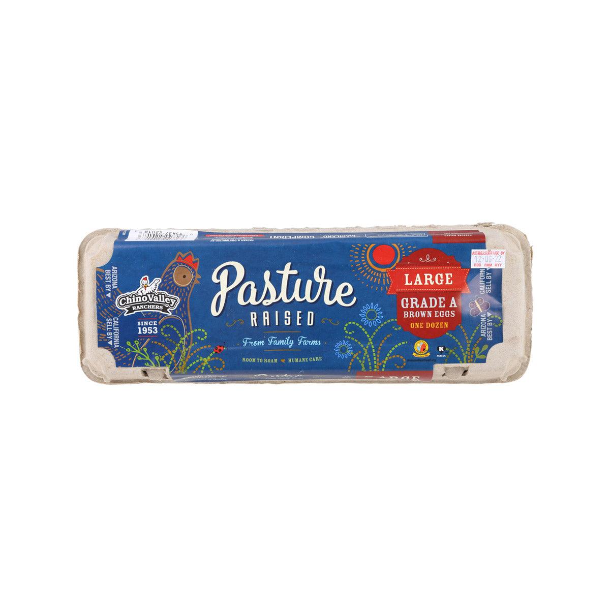 CHINO VALLEY Pasture Raised Brown Eggs - Large (12pcs)