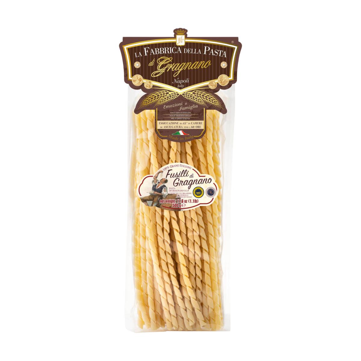 LA FABBRICA DELLA Artisanal PGI Artisanal Fusilli (500g)