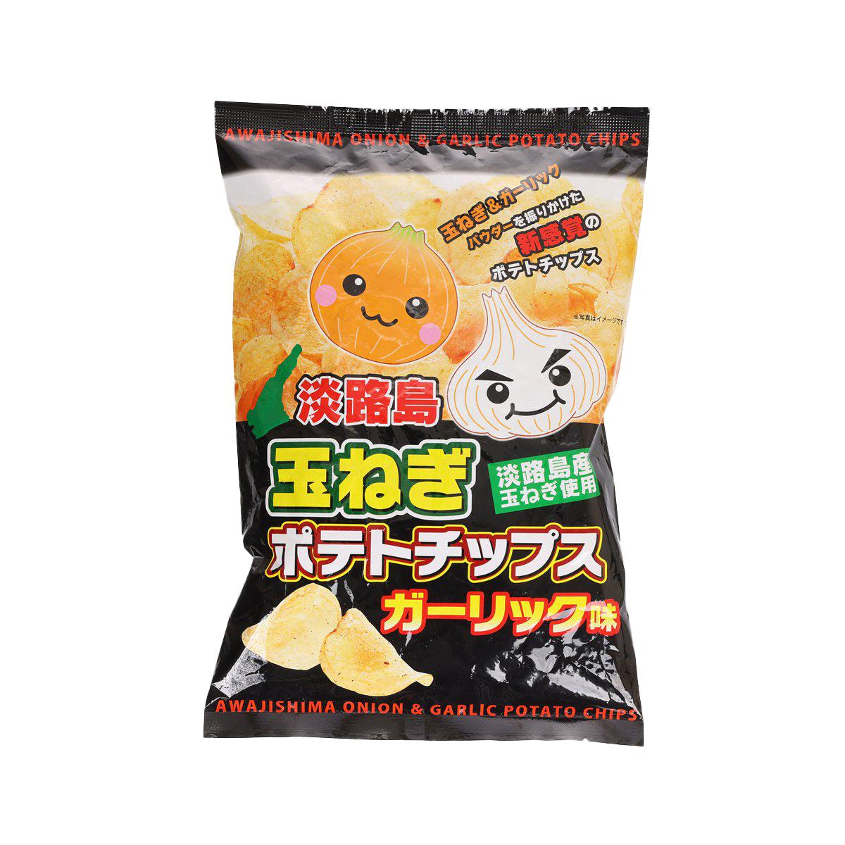NARUTO Onion Potato Chips - Garlic Flavor (120g)