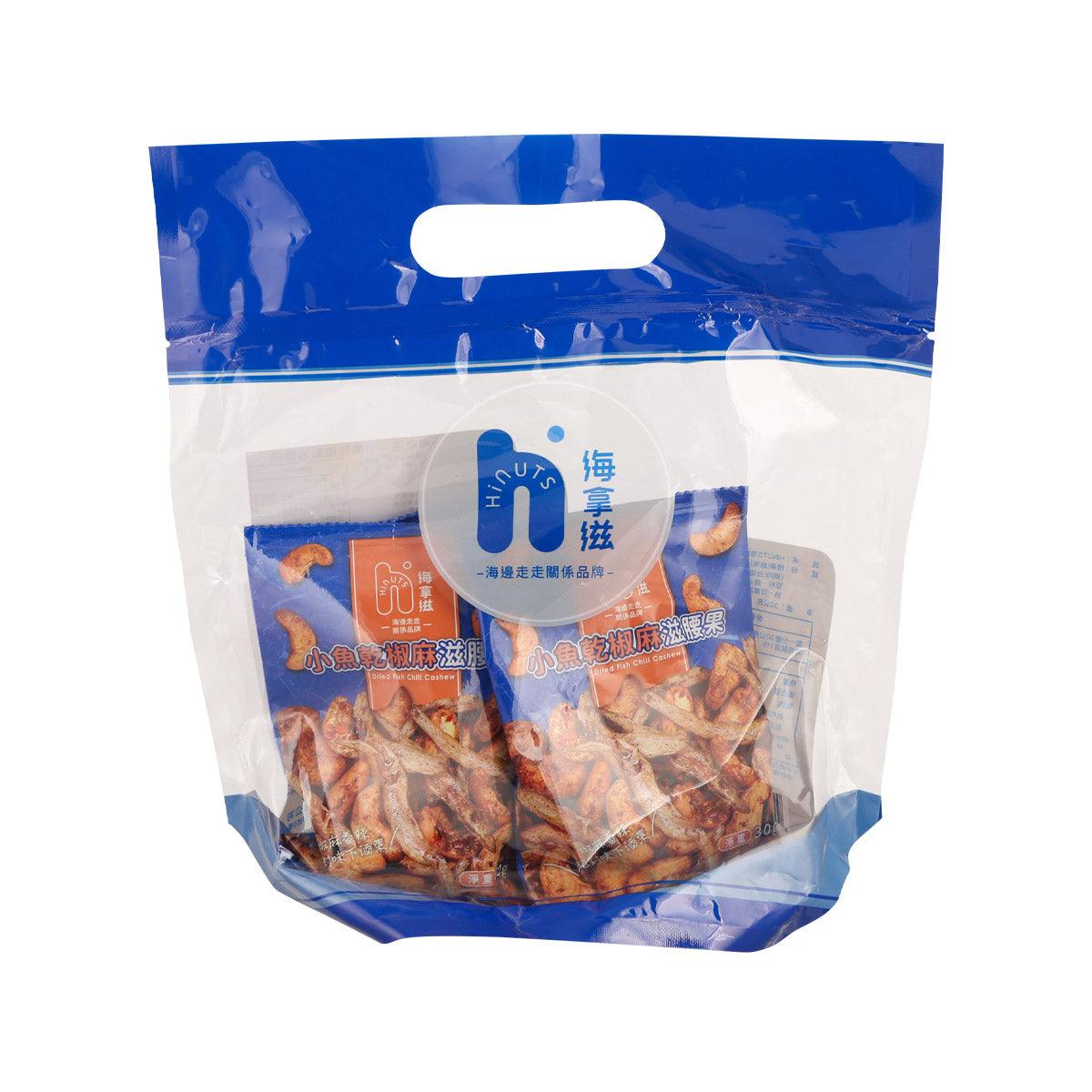 HINUTS Dried Fish Chili Cashew (6 x 30g)