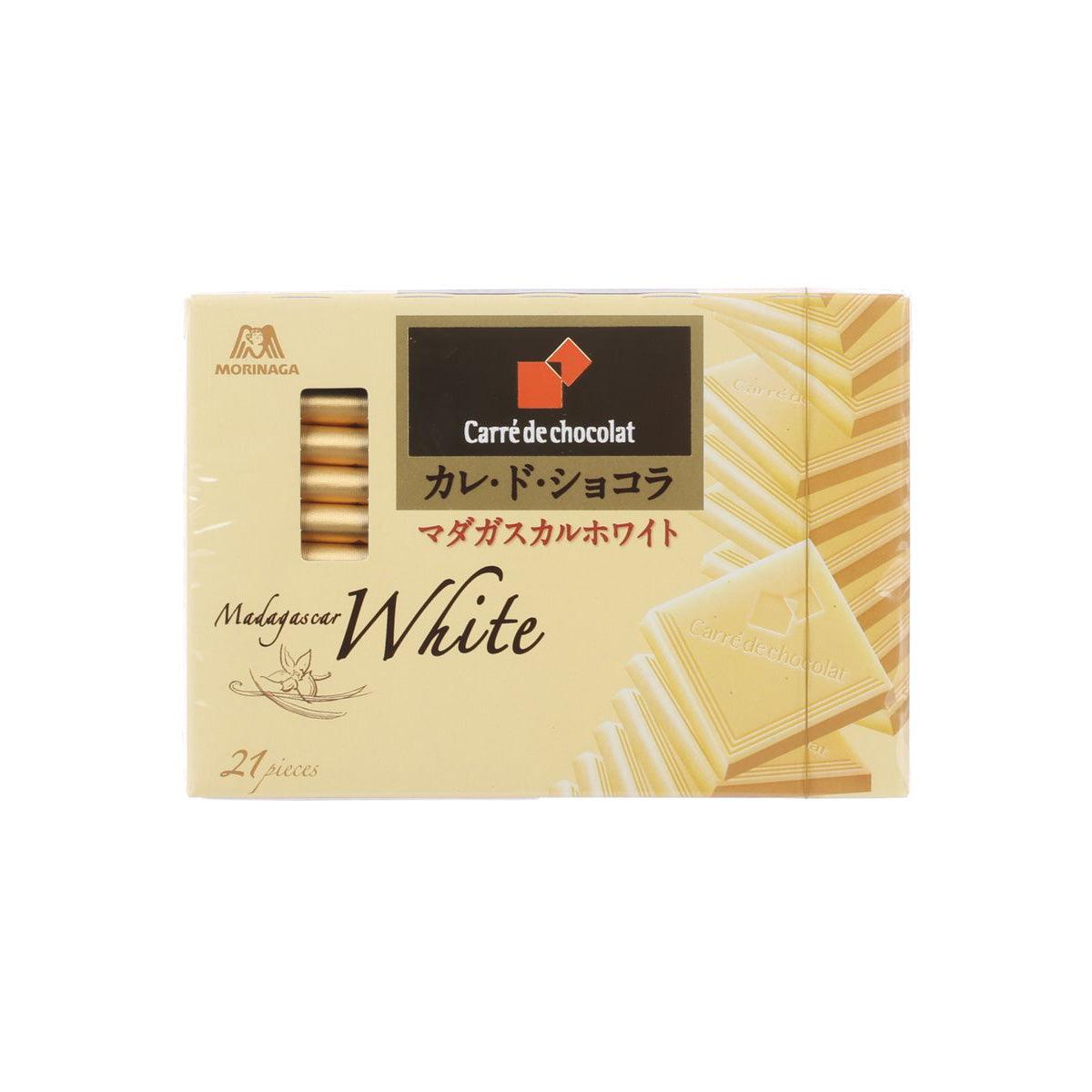 MORINAGA Carre de Chocolate (Madagascar White) (87g)