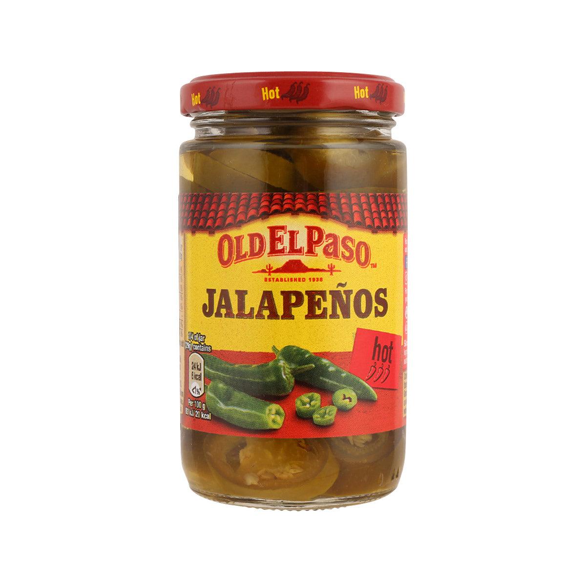 OLD EL PASO Sliced Green Jalapeños (215g)