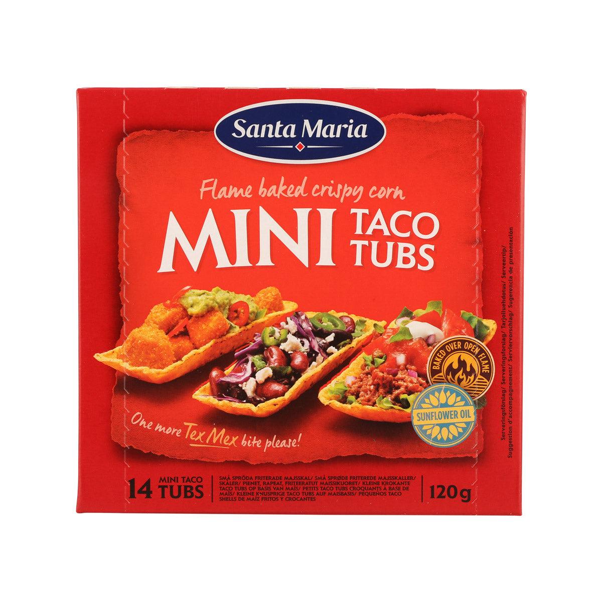 SANTA MARIA Mini Taco Tubs (86g)