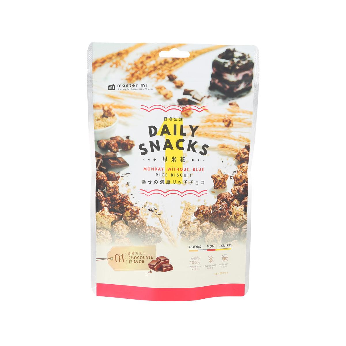 MASTER MI Star Poprice Rice Biscuit - Chocolate (60g)