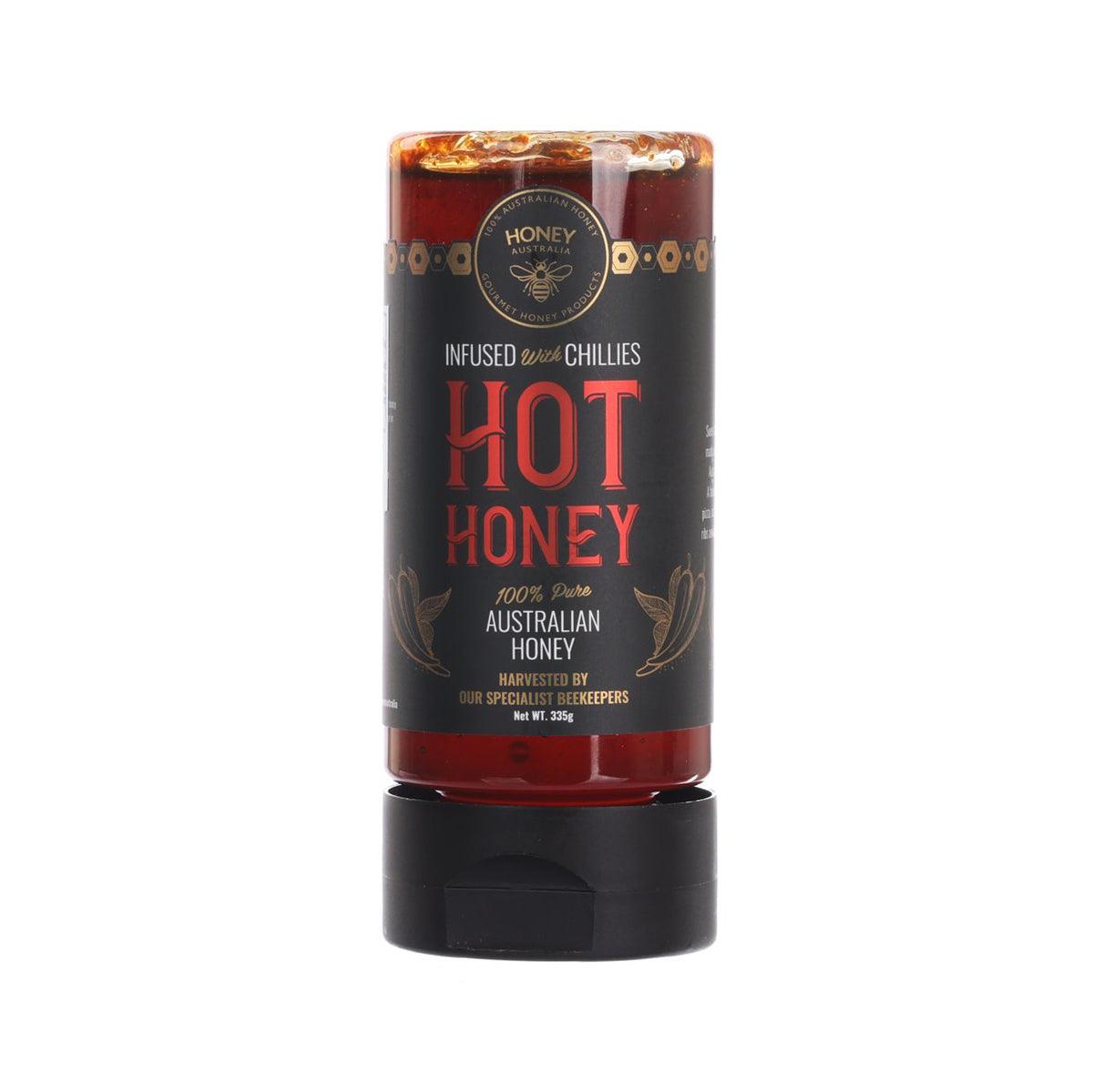 HONEYAUSTRALIA Hot Honey Infused with Chillies (335g)