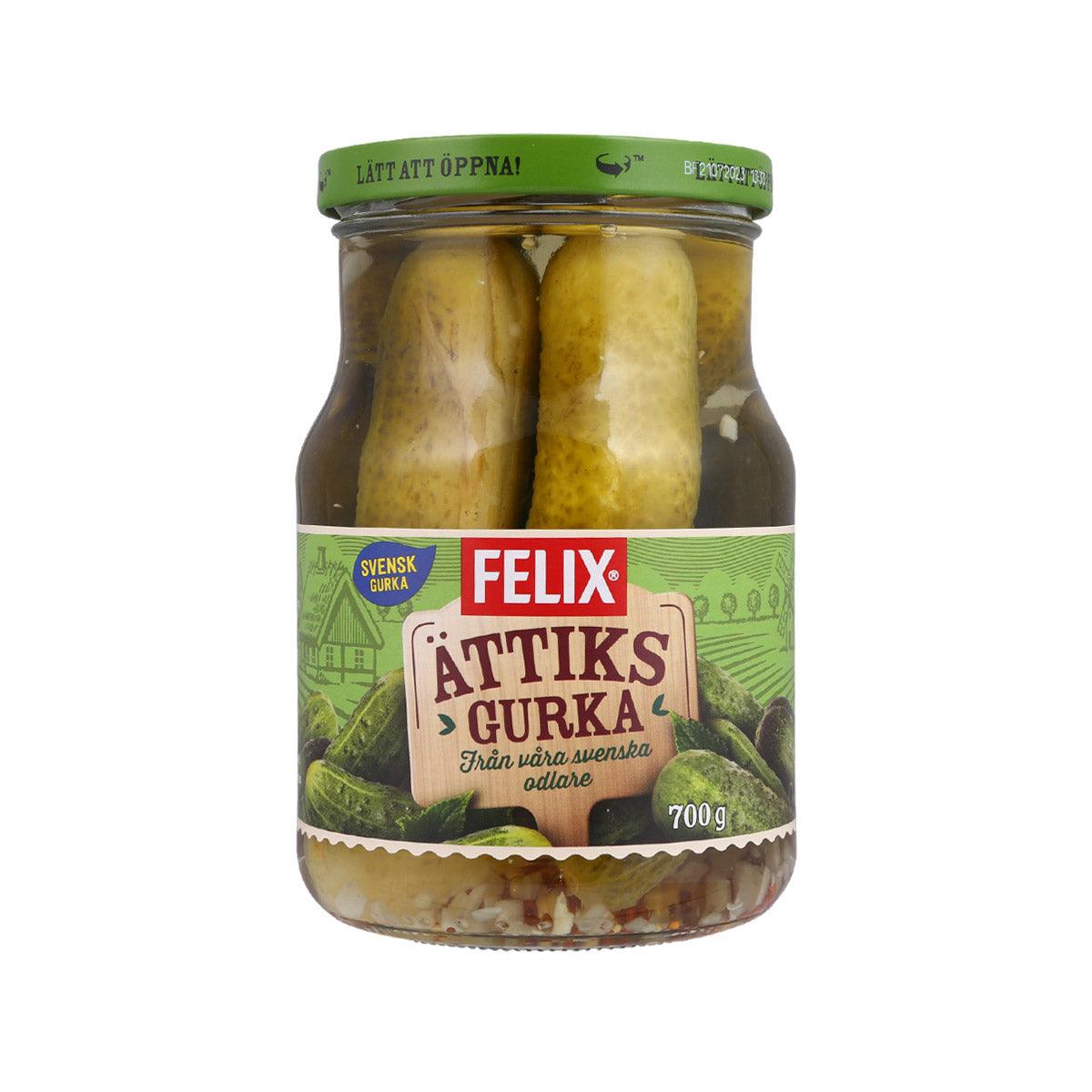 FELIX Swedish Pickled Gherkin (700g)