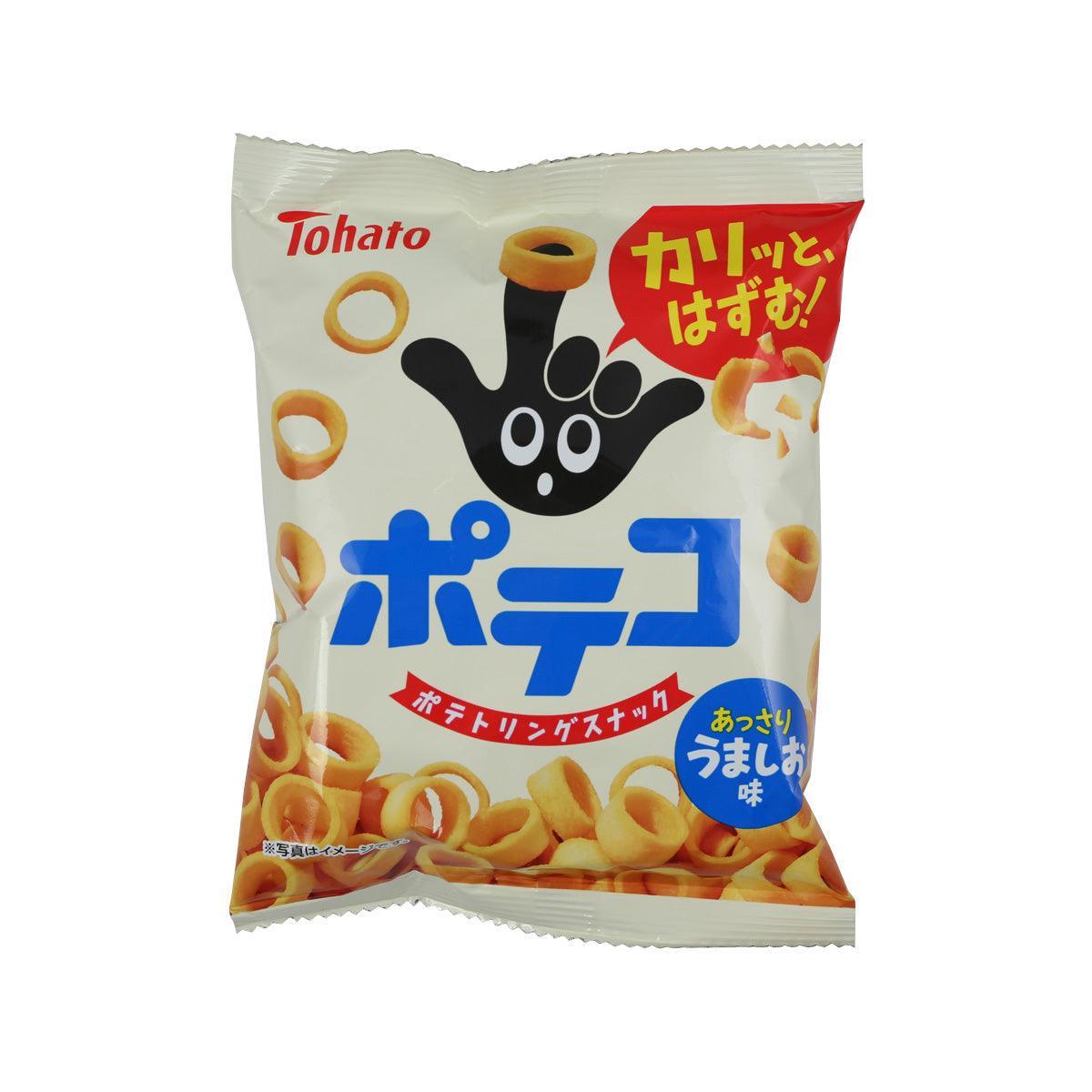 TOHATO Poteko Potato Ring Snack - Lightly Salted (21g)