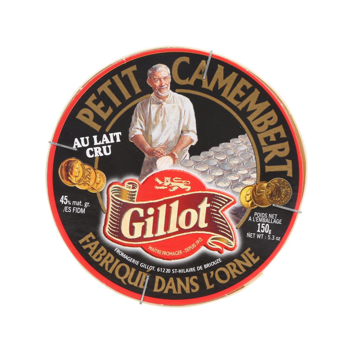 GILLOT Mini Camembert Raw Milk Cheese (150g)