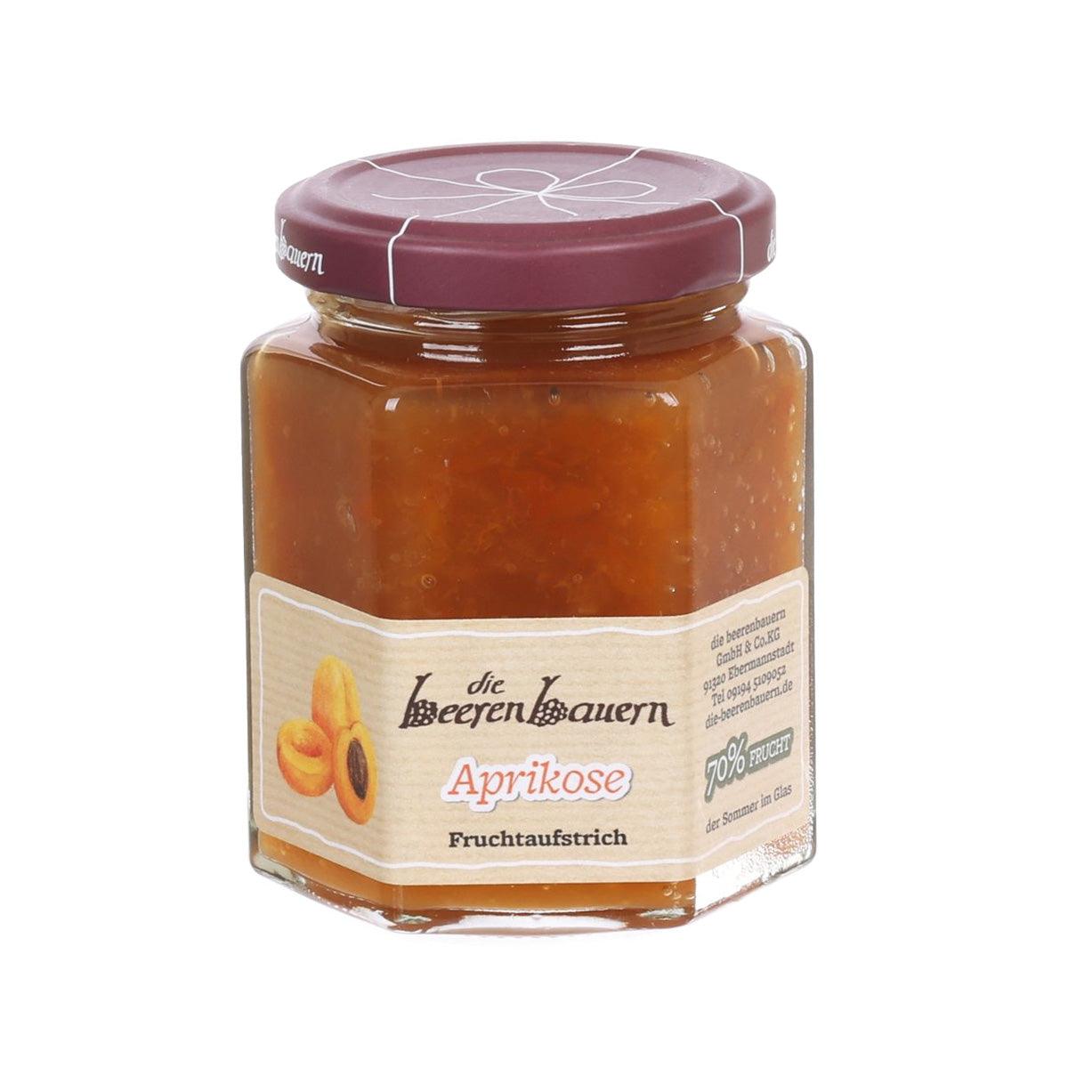 BEERENBAUERN Organic 70% Fruit Apricot Jam (200g)