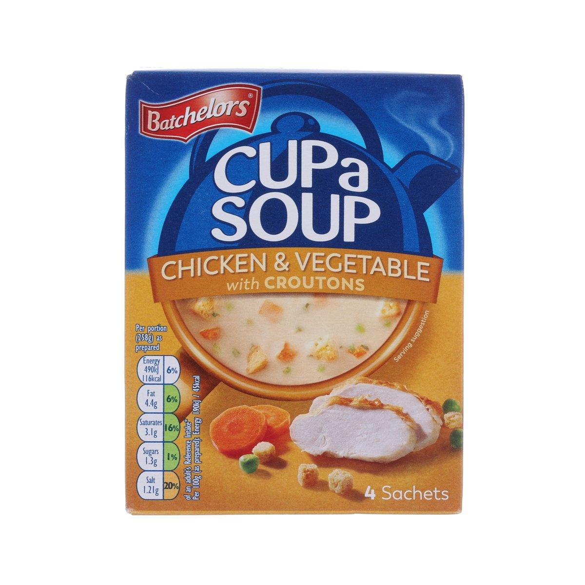 BATCHELORS Cup a Soup - Chicken & Vegetable with Croutons (110g)