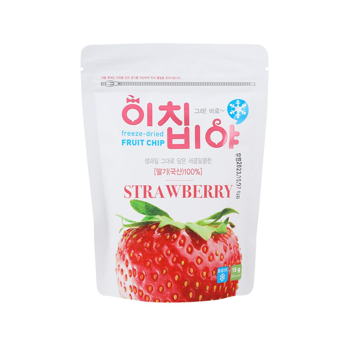DAMI Ichibiya Freeze-dried Fruit Chip - Strawberry (15g)
