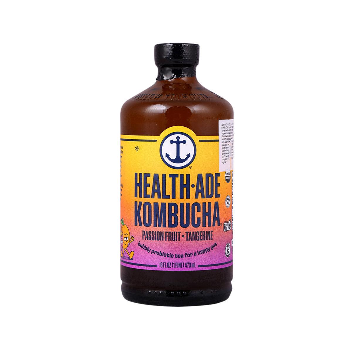 HEALTH ADE KOMBUCHA Organic Passion Fruit Tangerine Kombucha (473mL)