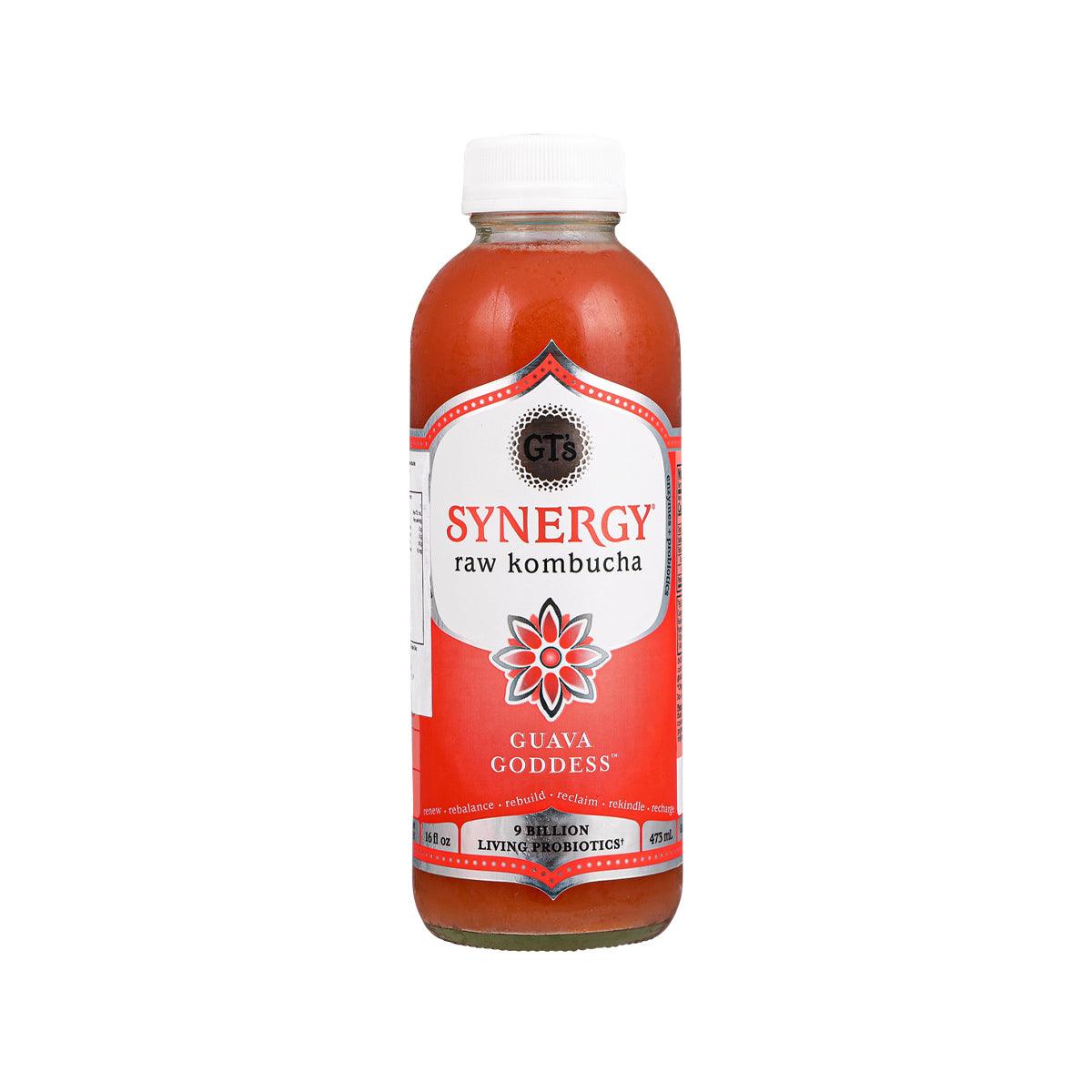 GT'S Organic Raw Kombucha Drink - Guava Goddess (473mL)