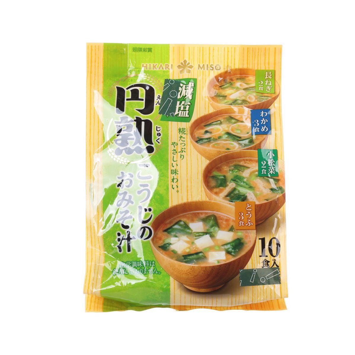 HIKARI MISO Enjuku Koji Miso Soup - Less Salt (146.6g)