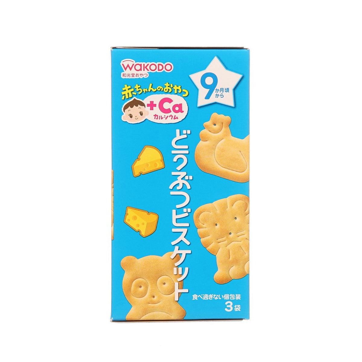 WAKODO Animal-Shaped Cheese Biscuits (35g)