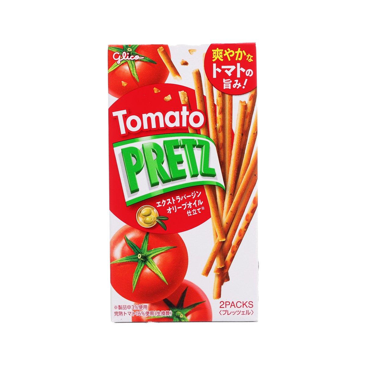 GLICO Pretz Biscuit Stick – Tomato Flavor (60g)