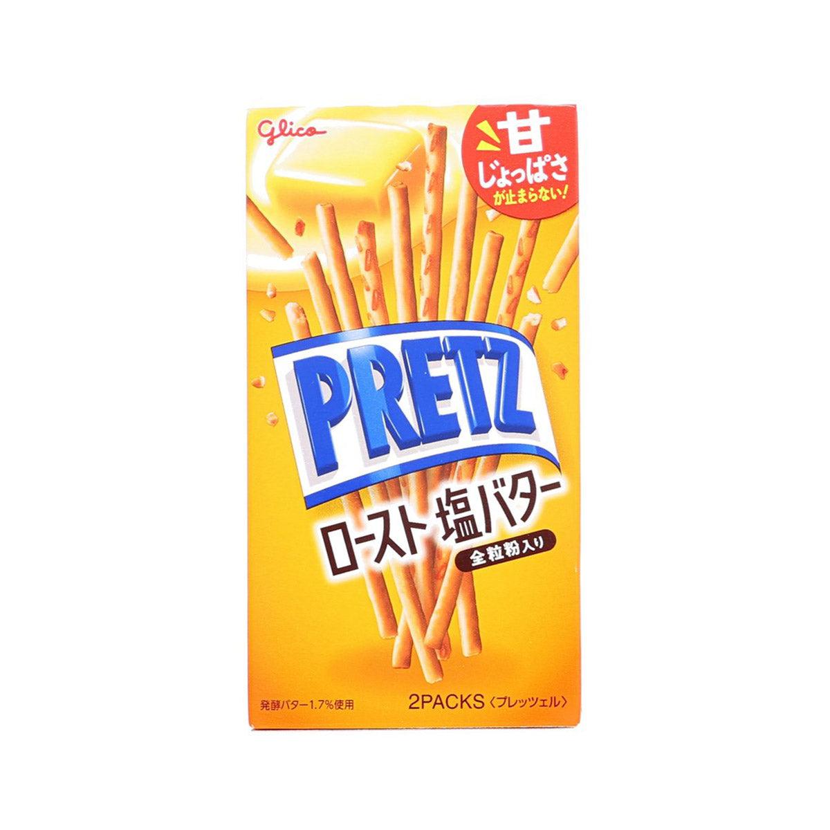 GLICO Pretz Biscuit Stick – Roasted Salt Butter Flavor (62g)