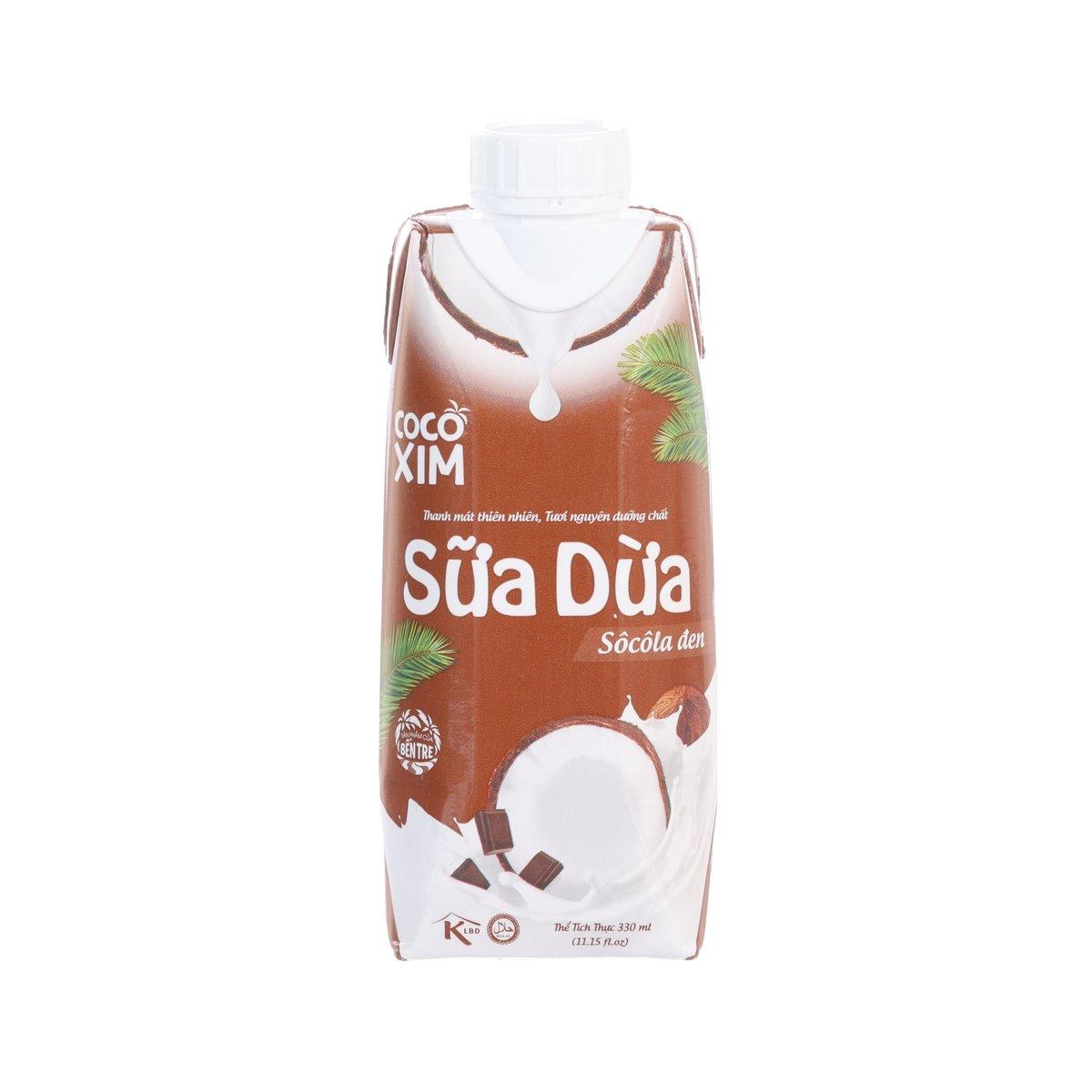 COCO XIM Coconut Milk - Dark Chocolate Flavor (330mL)