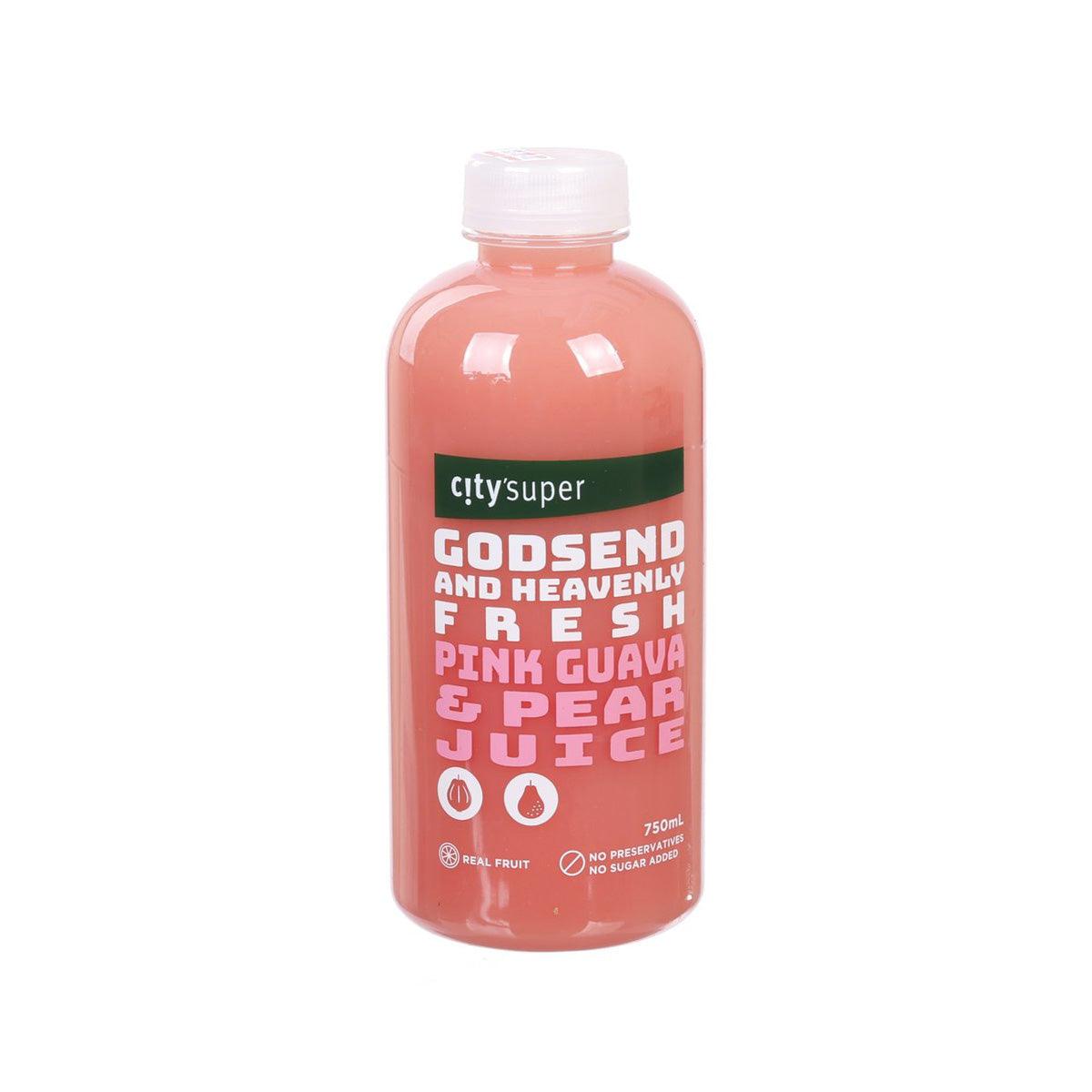 CITYSUPER Pink Guava & Pear Juice (750mL)