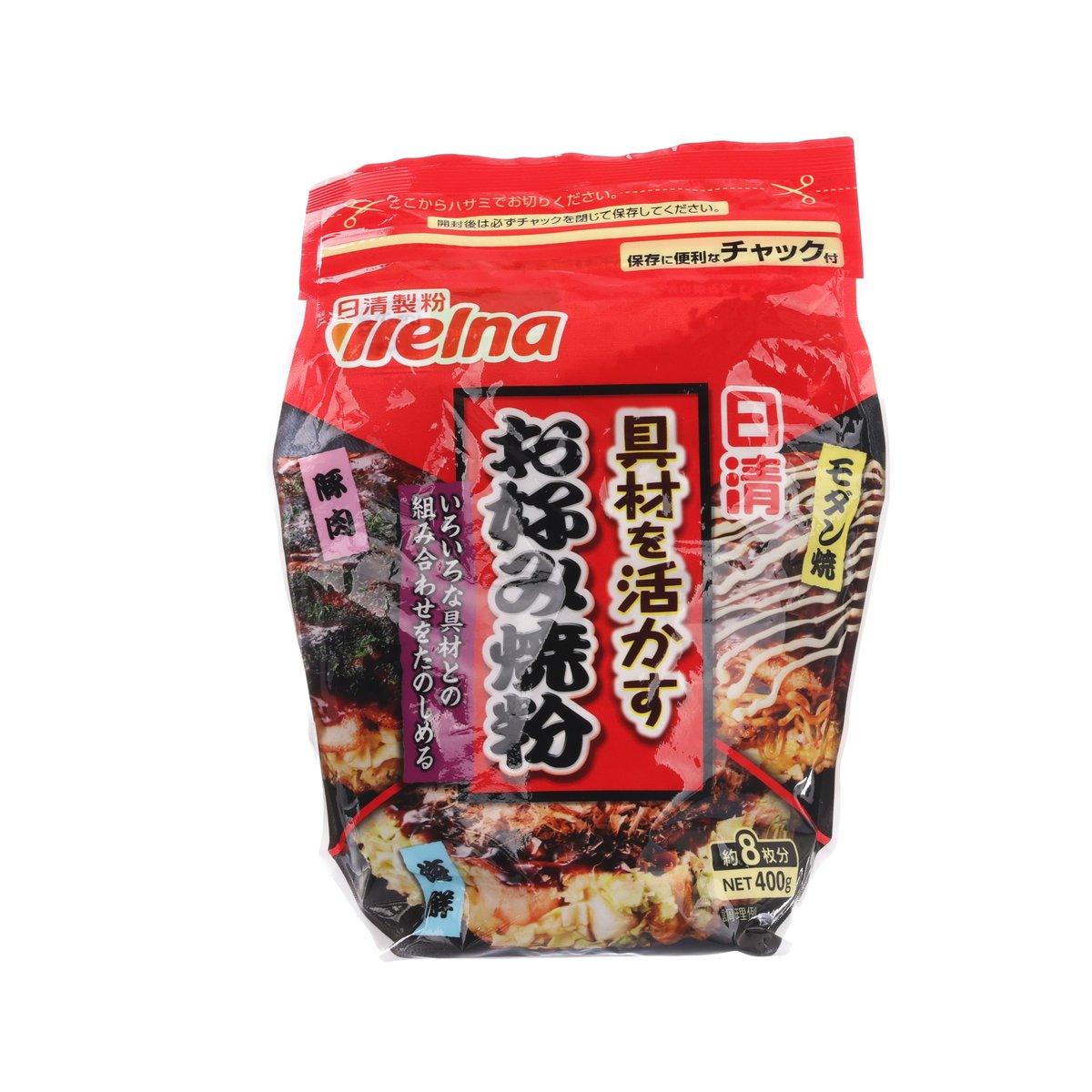 WELNA Okonomiyaki Japanese Pizza Mix (400g)