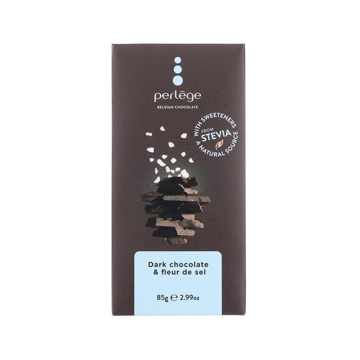 PERLEGE No Added Sugar Dark Chocolate with Sea Salt (85g)