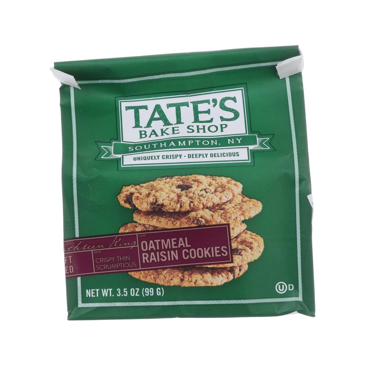 TATE'S Oatmeal Raisin Cookies (99g)