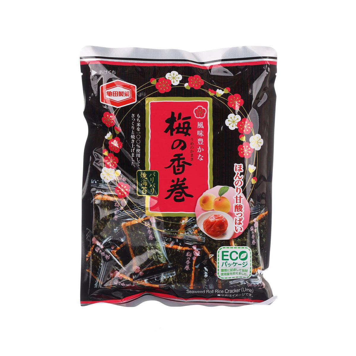 KAMEDA Plum Roasted Seaweed Rice Cracker (55g)