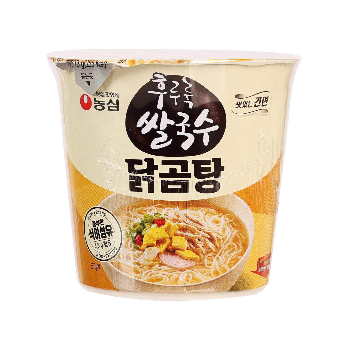 NONG SHIM Non-frying Chicken Flavor Rice Noodle (Cup) (73g)