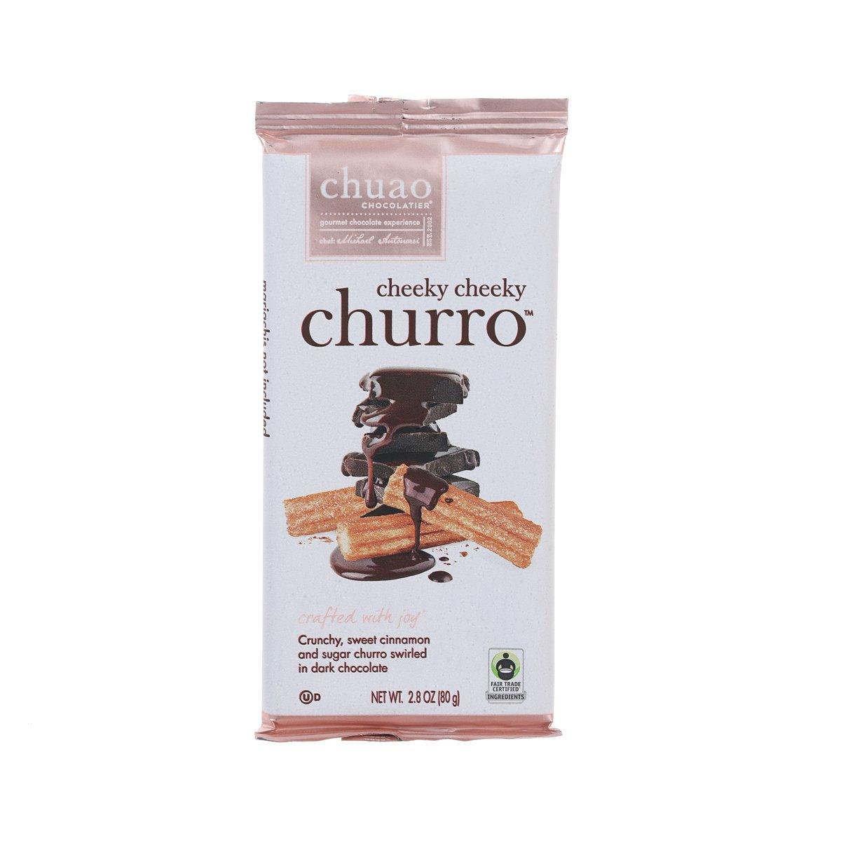 CHUAO CHOCOLATIER Dark Chocolate Bar - Cheeky Cheeky Churro™ (80g)